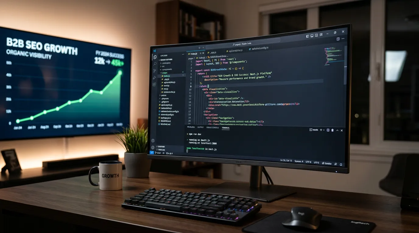 Next.js SEO Benefits for B2B Brands
